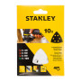 STANLEY STA32348 10 FOGLI ABRASIVI MISTI P\MT300