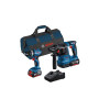 BOSCH-B KIT TRAPANO + TASSELLATORE 18V