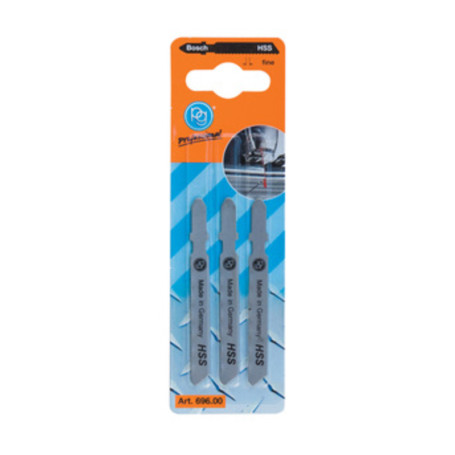 POGGI 696.00 3 LAME P\SEGHETTO BOSCH DENTI FINI