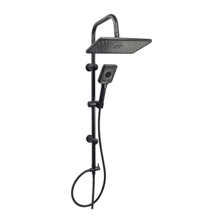 COLONNA DOCCIA C\SOFF E DOCC LX-4002 NERO OP GROEN