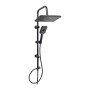 COLONNA DOCCIA C\SOFF E DOCC LX-4002 NERO OP GROEN