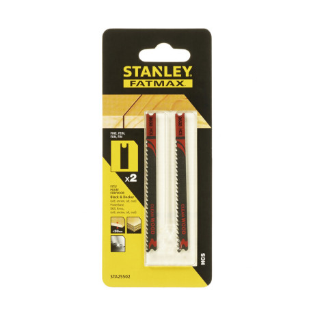 STANLEY STA25502 2 LAME LEGNO HI-TECH T\FINE ATT U