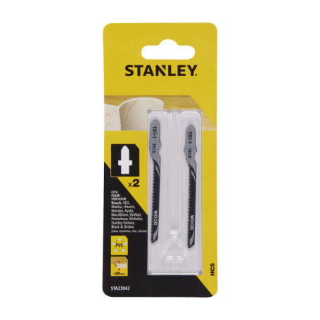 STANLEY STA23042 2 LAME LEGNO FRES T\CURVO ATT T