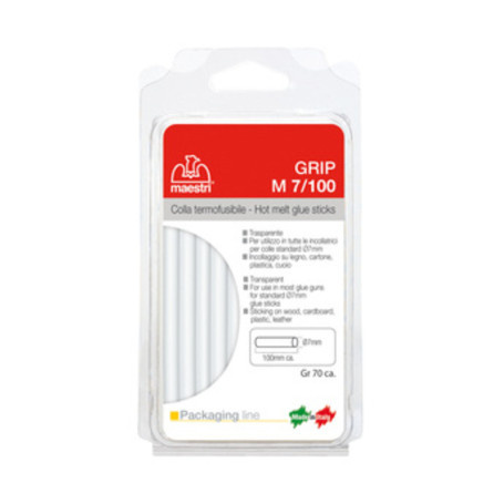 MAESTRI STICK COLLA P\PISTOLA D 7X100 MM 18 PZ