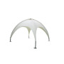 GAZEBO IN ACCIAIO IGLOO 350X350XH270CM ECRU 022005