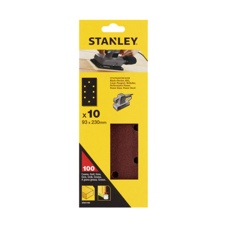 STANLEY STA31105 10 FOGLI FOR. B+D 93X230 GR 100