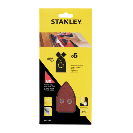 STANLEY STA31442 5 FOGLI P\MULTILEV. PUNTA 80 G