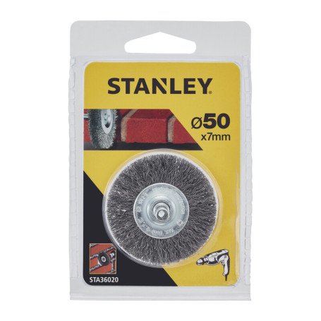 STANLEY STA36020 SPAZZOLA ACCIAIO CIRCOL D  50