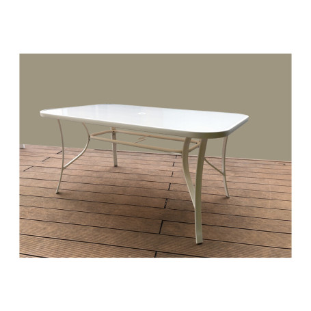 TAVOLO GIOVE RETTANGOLARE 150XH90 CM CREMA  021975