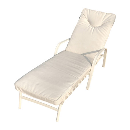 LETTINO GIOVE LOUNGER CREMA OPACO 022300