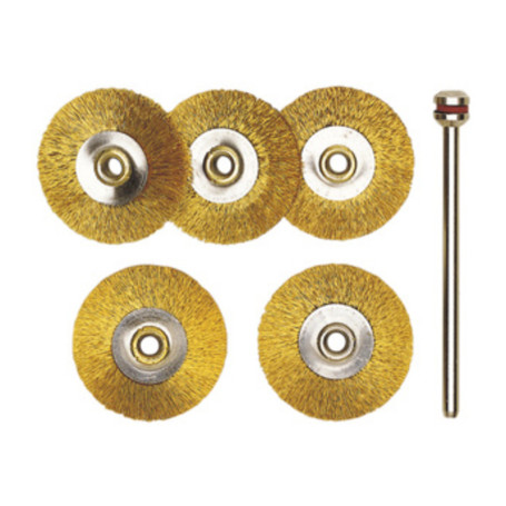 SPAZZOLE OTTONE 22 MM PROXXON 28962