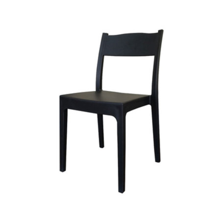 SEDIA POLIPROPILENE FIBRA VETRO VESTA ANTRACITE