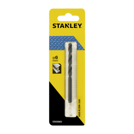 STANLEY STA50065 PUNTA HSS  6 MM