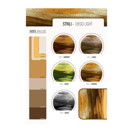 TAPPETO CUCINA STRILI 25X 60 CM ASSORTITO