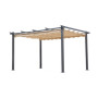 PERGOLA IN ALLUMINIO C\TELO RETRATTILE 3X4 M 2018