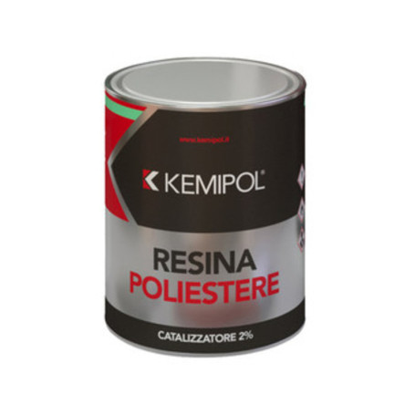 RESINA POLIESTERE C\CATALIZZATORE 750 ML