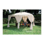 GAZEBO IN ACCIAIO 3X4M ARMONIA YF-3246