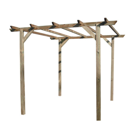 PERGOLA IN LEGNO IMPREGNATO 300X300XH247 CM