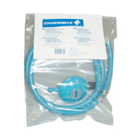 KIT REGOLATORE C\TUBO E FASCETTE P\BARBECUE GAS