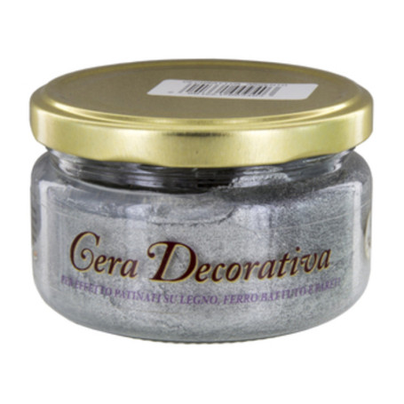 CERA DECORATIVA NOVECENTO 200 ML ARGENTO