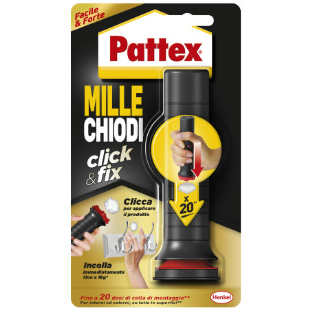 PATTEX MILLECHIODI C\DOSATORE CLICK  FIX