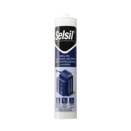 SELSIL SILICONE NEUTRO TRASPARENTE 310 ML