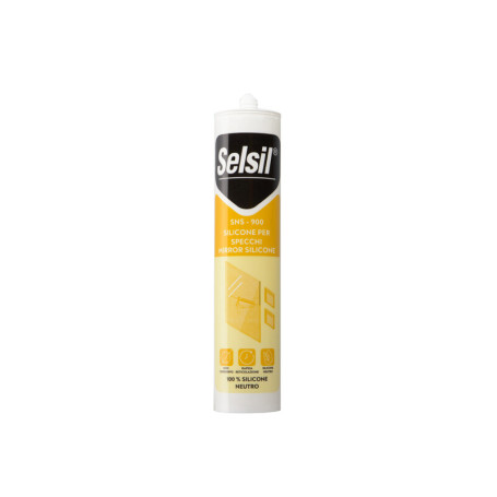 SELSIL SILICONE SPECCHI NEUTRO TRASPAR 310 ML