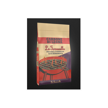 CARBONE DI LEGNA LA FORNACELLA 5KG