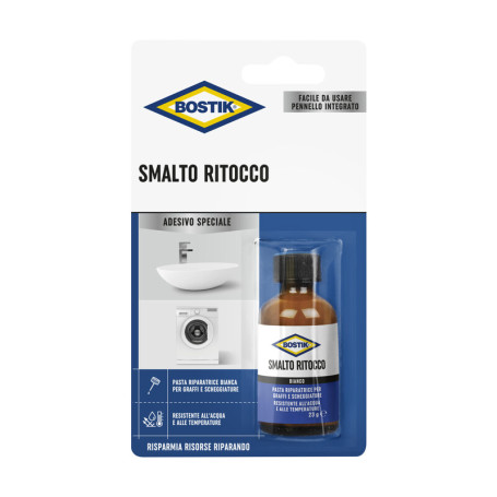 BOSTIK SMALTO RITOCCO BIANCO 23 GR BLISTER