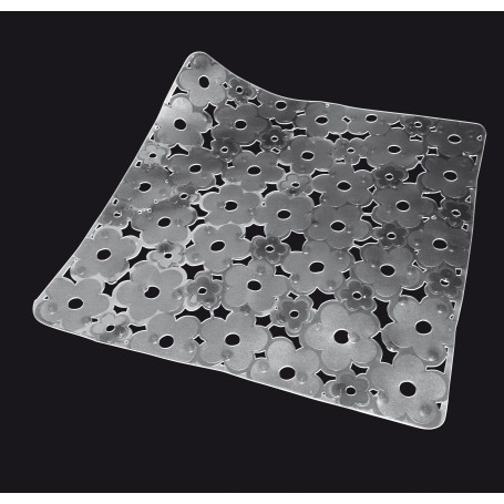 TAPPETO DOCCIA CM.52X52 MARGHERITA CRYSTAL