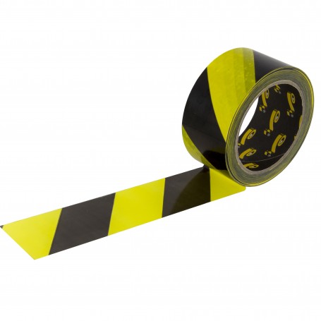 NASTRO ADESIVO GIALLO NERO 'ROTOGAL' 50X33MT.