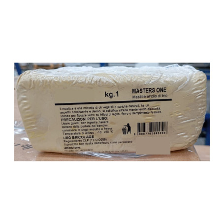 MASTICE P\VETRI BIANCO DA 1 KG