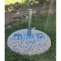 BASE P\OMBRELLONE IN CEMENTO C\MANIGLIE 35 KG