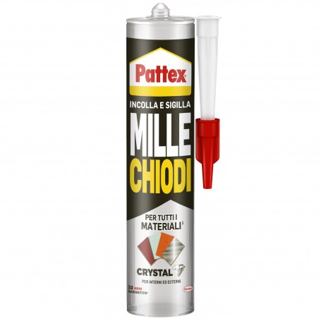 PATTEX MILLECHIODI CRYSTAL CARTUCCIA GR.290