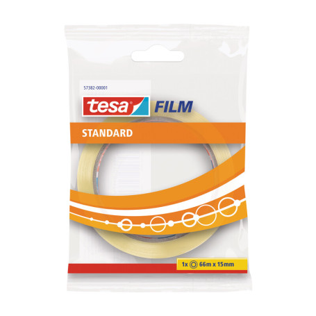 NASTRO TRASPARENTE TESA CARAMELLA 15MMX66M