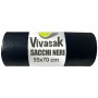SACCHI N.U. ROTOLO 55X70 AMBRA GR. 300