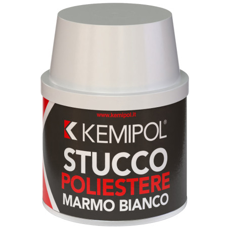 STUCCO POLIESTERE MARMO BIANCO 150 ML