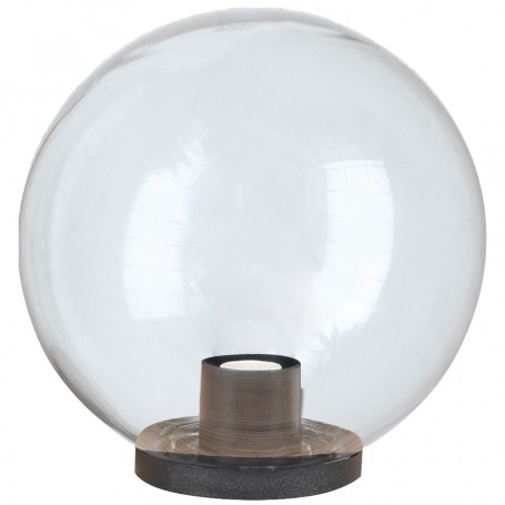 SFERA PER LAMPIONE CM.30 E27 TRASPARENTE