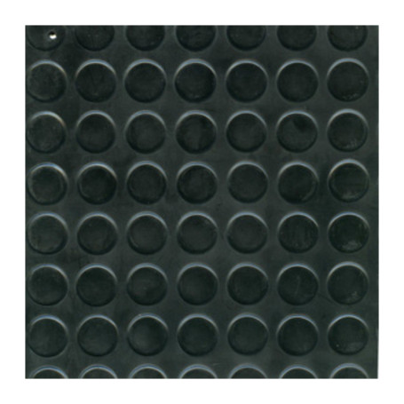 COPRIPAVIMENTO GOMMA 3 MM BOLLO H 125 CM NERO
