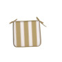 CUSCINO PANAREA 39X39X2CM RIGATO TORTORA