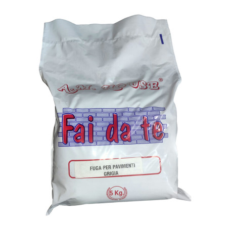 FUGA P\PAVIMENTI GRIGIO DA 5 KG