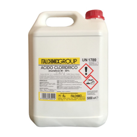 ACIDO MURIATICO PURO AL 33 DA 5 L