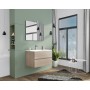 MOBILE BAGNO "NEW SPLASH" CM.80 ROVERE GRIGIO
