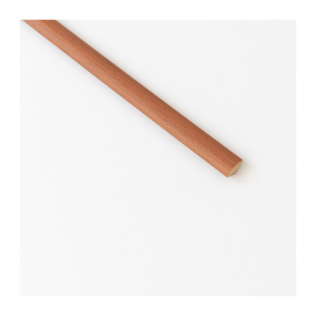 QUARTO DI TONDO 14X14 MM MDF 240 CM CILIEGIO