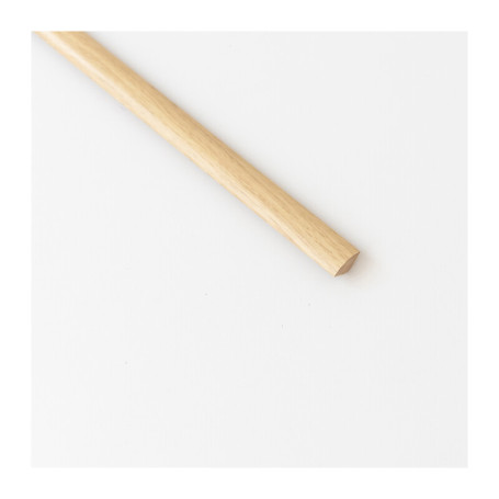 QUARTO DI TONDO 14X14 MM MDF 240 CM ROVERE NATURALE