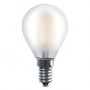 LED SFERA 4WE14 -LUMEN470-2700K FIL\SAT