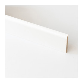 BATTISCOPA  70X10 MM MDF 240 CM BIANCO