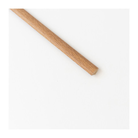 QUARTO DI TONDO 14X14 MM MDF 240 CM ROVERE MEDIO