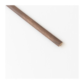 QUARTO DI TONDO 14X14 MM MDF 240 CM NOCE SCURO