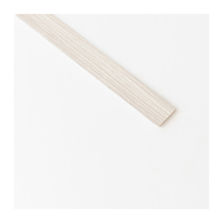 PIATTINA 30X6 MM MDF 240 CM ROVERE SBIANCATO